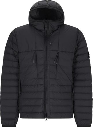 Stone Island Down Jassen - Heren - Winterjassen - Zwart - L - Jassen