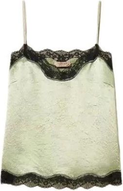 Twinset Tops, Dames, Groen, S, Sleeveless Tops