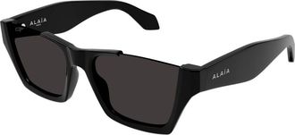 Alaia AA0081S 001 Womens Sunglasses Black Size 58