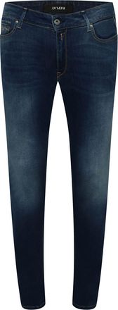 Replay Womens New Luz Skinny-Fit Jeans in Blue Cotton - Size 30W/30L