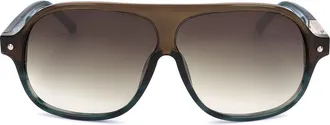 Linda Farrow PHILLIP LIM PL1 C5 Mens Sunglasses Brown Size 64