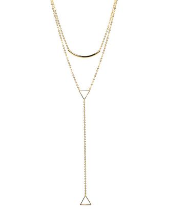 Eyecandy LA Eye Candy La 24K Plated Audrey Necklace