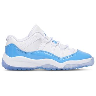 Nike Jordan Boys Retro 11 Low - Preschool Basketball Shoes - Black / Blue / White Size 11.0