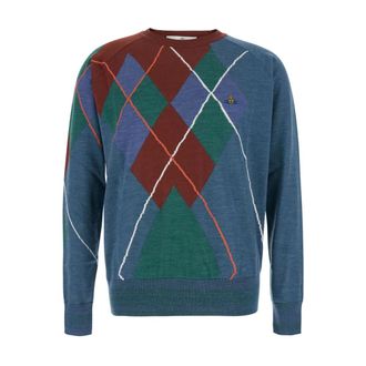 Vivienne Westwood Argyle Trui - Heren - Truien - Veelkleurig - Maat: XL Katoen