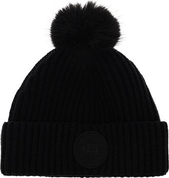 Canada Goose Cashmere Blend Pommuts - Heren - Hoeden - Zwart - ONE Size - Wol - Accessoires