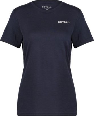 Devold Logo Tee Exclusive Merinoshirt f&uuml;r Damen | blau