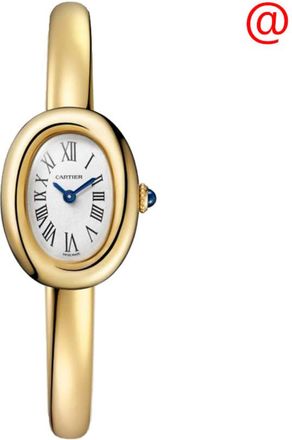 Cartier Baignoire Mini (Size 15) Silver Dial Ladies Watch WGBA0018