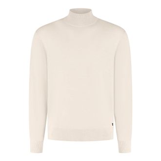 Wahts Mens Knitwear, TargetGroup:Men Winter White / XXL