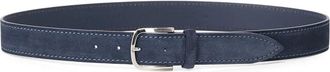 Orciani Su&egrave;de Riem - Heren - Riemen - Blauw - 95 CM - Su&egrave;de - Accessoires
