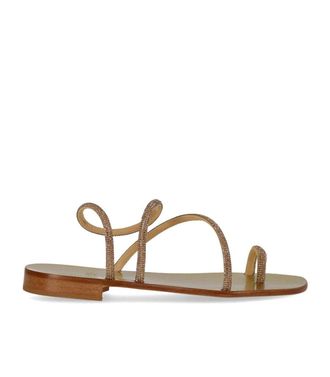 Paolo Ferrara SANDALO FLAT ORO PAOLO FERRARA