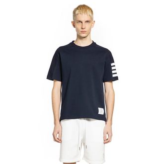 Thom Browne Milano Cotton 4-Bar Tee