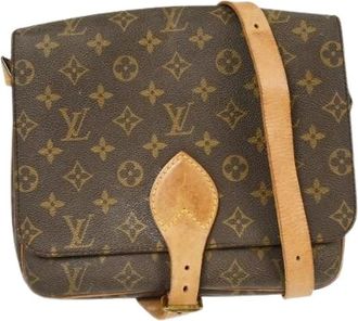 Louis Vuitton Pre-owned Cross Body Bags, female, Brown, Size: ONE SIZE Pre-owned Cartouchiere handbag