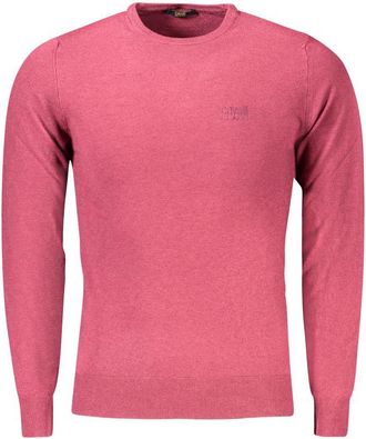 Cavalli Rosso Viscose Men Mens Sweater