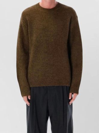 Berner K&uuml;hl alpaca wool ribbed crewneck jumper