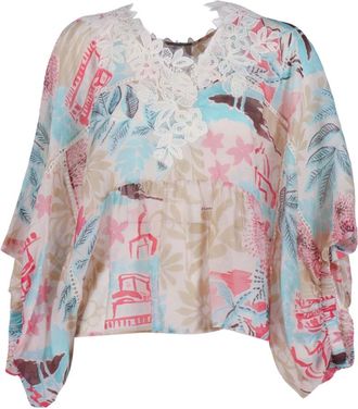 Ermanno Scervino Blouses, female, Multicolor, Size: XS Blouse
