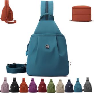 Generic 2026 Premium 3 in 1 Anti-Theft Travel Tote Bag, Waterproof 2-Way Commuter Bag, Large Capacity bag with Multi-Compartment (Blue)