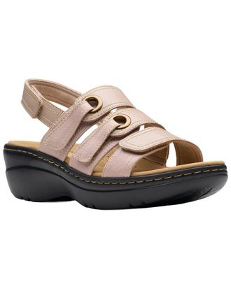 Clarks Merliah 2 Bali Leather Wedge Sandal
