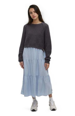 tentree Hart Sweater in Graphite at Nordstrom, Size X-Small