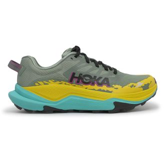 Hoka One One Hoka Torrent 4 Textile Synthetic Womens Running Trainers - Succulent Electric Aqua - Size:UK 5.5