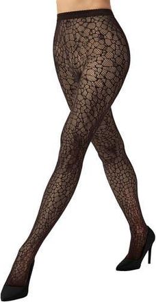 Wolford Reptile Net Tights in Black at Nordstrom Rack, Size X-Small