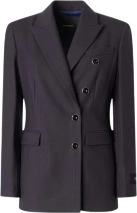 Pinko Pinko Jassen - Dames - Blazers - Blauw - S - Jassen