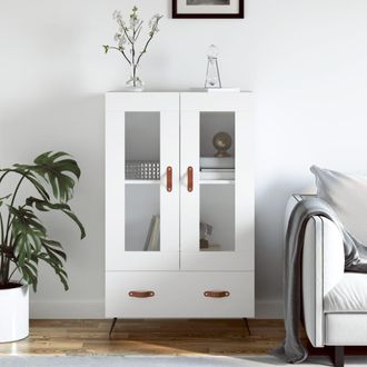 Berkfield Home Highboard White 69.5x31x115 cm Engineered Wood