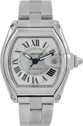 Cartier Pre-owned Cartier Roadster Automatic Silver Dial Mens Watch W62000V3