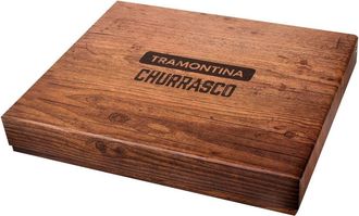 OEM Accesorios Para Barbacoa Tramontina 15 Piezas Acero Madera
