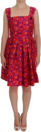 Dolce & Gabbana Maxi Kleedjes - Dames - Korte kleedjes - Rood - S - Kleedjes