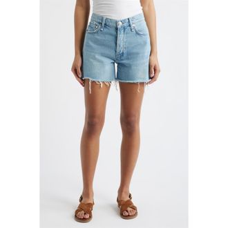 Rag & Bone High Waist Cutoff Denim Shorts in Narrows at Nordstrom, Size 26