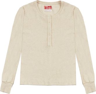 Fortela Coralie Long Sleeve Henley T-Shirt in Garza at Nordstrom, Size X-Small