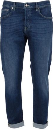 Dondup Pantalone Icon - Heren - Loose Fit Jeans - Blauw - W33 - Jeans