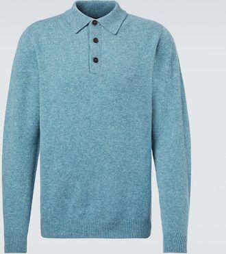 Sunspel Wool polo shirt