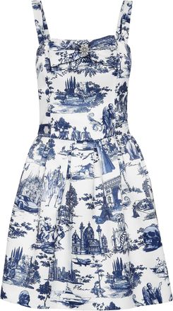 Philipp Plein Cady Short Dress En PLEIN air