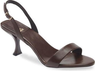 Jeffrey Campbell Augustine Slingback Sandal in Coffee at Nordstrom, Size 6.5