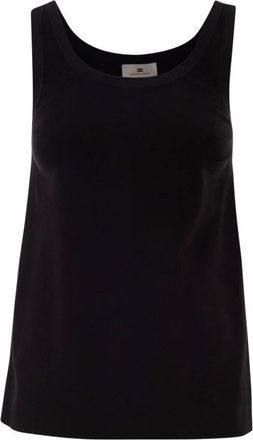 Elisabetta Franchi Mujer, Camisetas, Negro, Talla: M