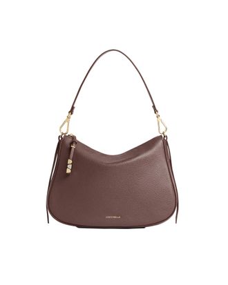 Coccinelle Nory Brown Leather Shoulder Bag