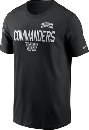 Nike Washington Commanders Salute to Service Sideline Nike Mens Dri-FIT NFL T-Shirt in Black | 02ET00AA2Z-NKC