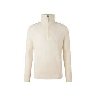 Bogner Balvin cashmere troyer for men - Cream - XXL