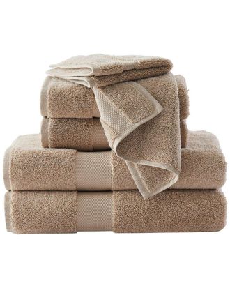 Brooklyn Loom Solid Turkish Cotton 6Pc Towel Set