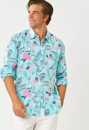 Lilly Pulitzer Mens Stuff Addison Button Down Shirt