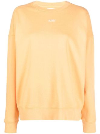 Autry Sweater met logoprint - Oranje