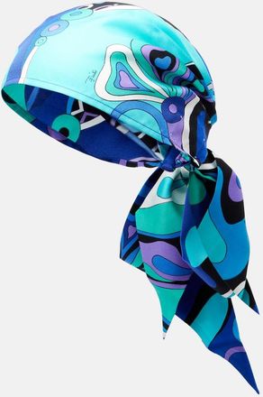 Pucci Iride silk twill head wrap