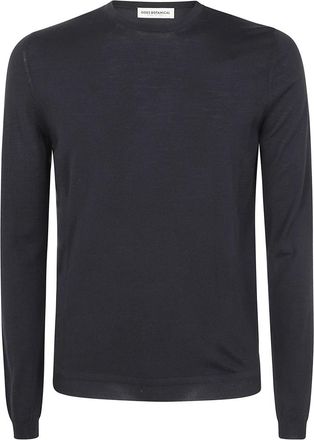 Goes Botanical Round-neck Truien - Heren - Ronde hals truien - Zwart - L - Truien & Vesten