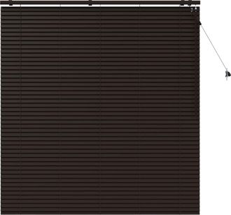 vidaXL Persiana Veneciana Marr&oacute;n Oscuro 145 X 160 Cm 35 Mm Vidaxl