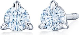 Kwiat Round Brilliant Cut Diamond & Platinum Stud Earrings - 0.30ct. in White 0.30 Ctw at Nordstrom