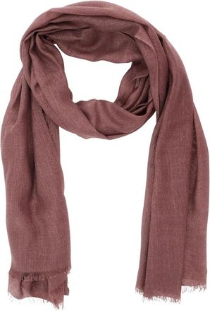 Brunello Cucinelli Cashmere & Zijde Sprankelende Sjaal - Dames - Zijden sjaals - Roze - ONE Size - Nylon - Accessoires