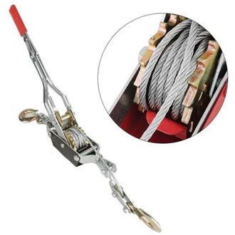OEM Polipasto De Cable Manual Con Palanca, Herramienta De Elevaci&oacute;n Con Trinquete, Doble Gancho Con Sistema De Trinquete, Potente Cabrestante Manual, Idea