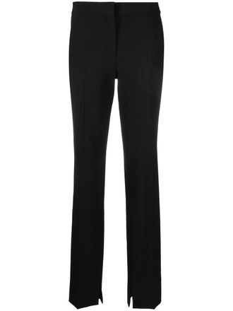 Stella McCartney Pantaloni con spacchi - Nero