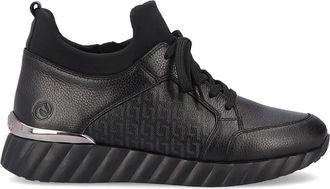 Remonte Zwarte Gesloten Sneakers voor Dames - Dames - Sneakers - Zwart - 39 EU - Schoenen